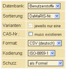 Datenexport Modul