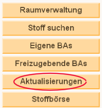 Menüpunkt Aktualisierungen