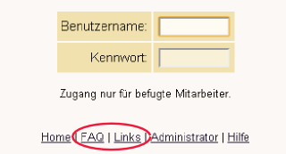 FAQ und Links