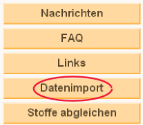 Menüpunkt Datenimport