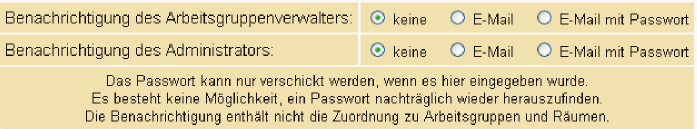 Email Versand