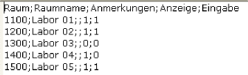 CSV-Datei